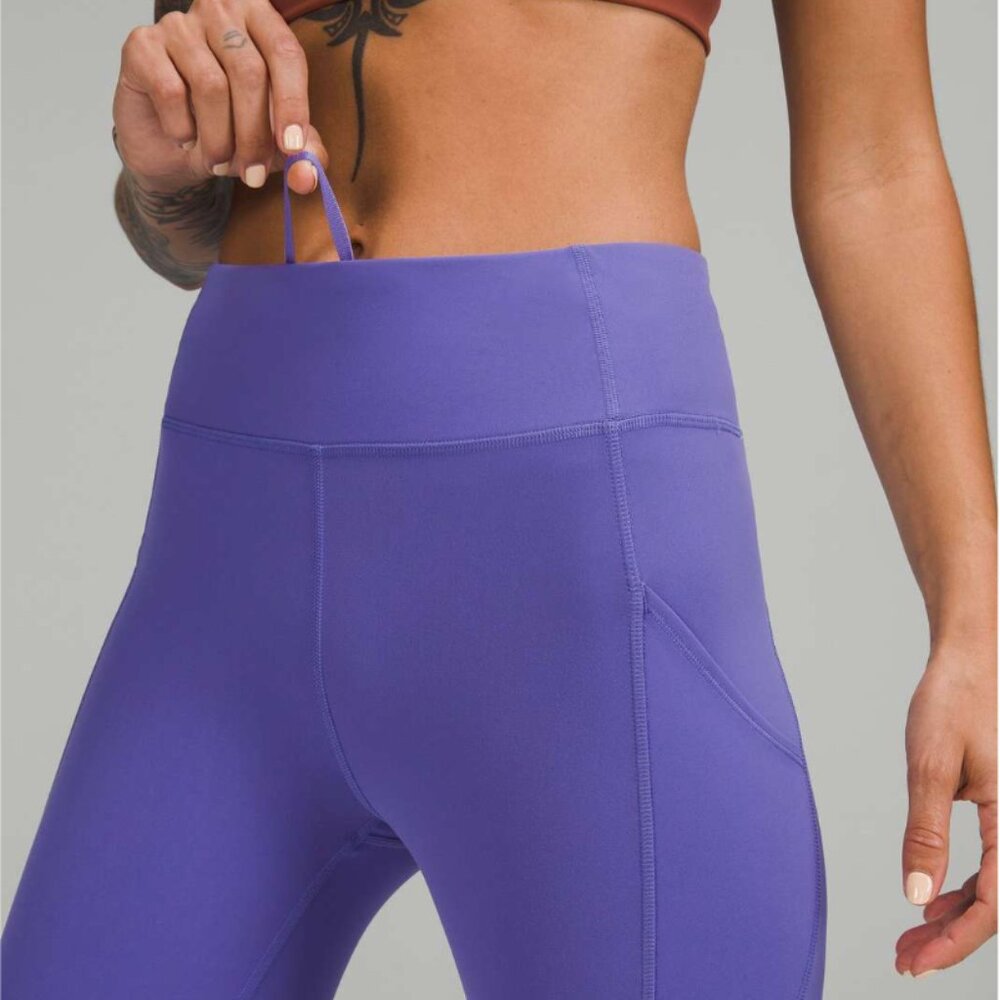 Lululemon Invigorate High-Rise Tight 25" Charged Indigo - Picture 3 of 10
